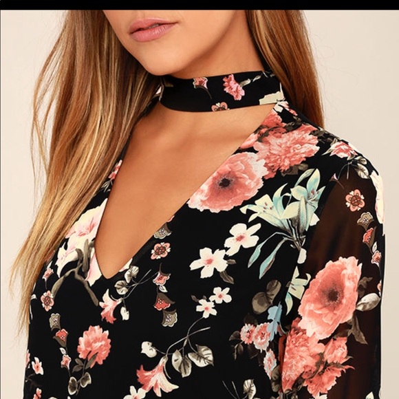 LuLu’s Floral Shift Dress - Picture 3 of 5